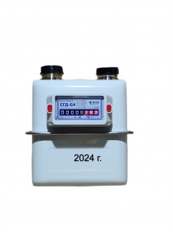 Счетчик газа СГД-G4ТК с термокорректором (вход газа левый, 110мм, резьба 1 1/4") г. Орёл 2024 год выпуска Канск